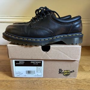 ⭐️DOC Dr. Martens Butterscotch Rub Off 8053 Vintage Look UNISEX UK8 EU42